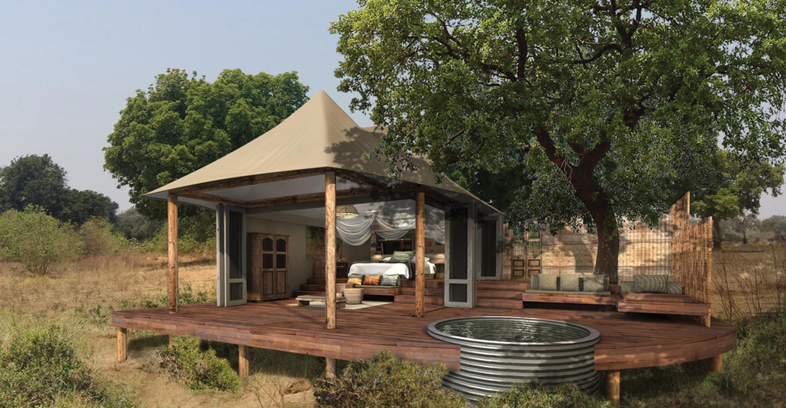 Renderings of Nyamatusi Camp