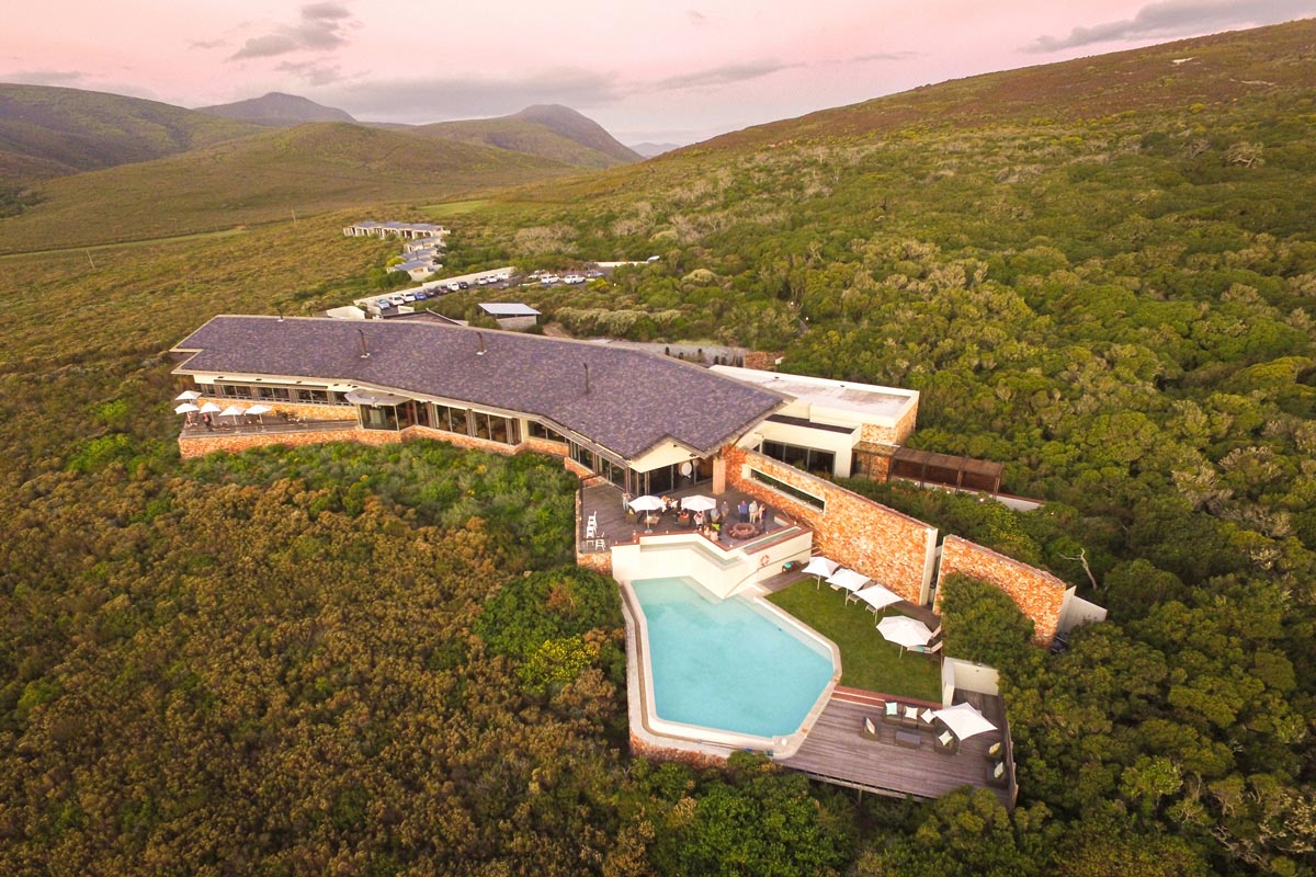 grootbos forest lodge exterior