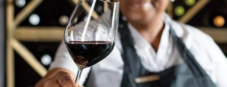 Wine tasting with Minnie Mthombeni at Singita Lebombo Lodge