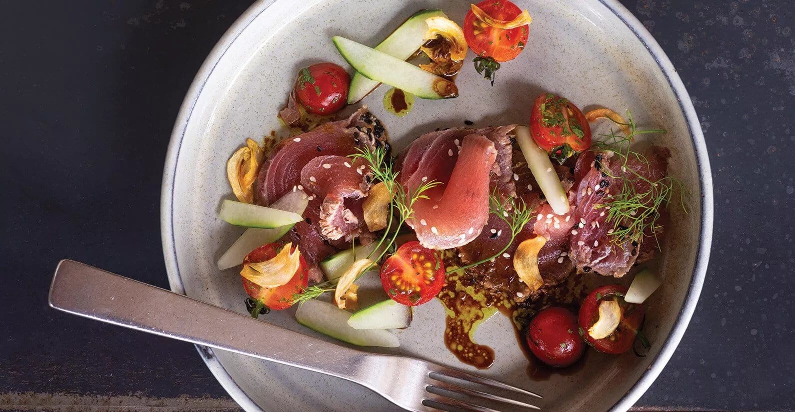 Creative dishes at Singita