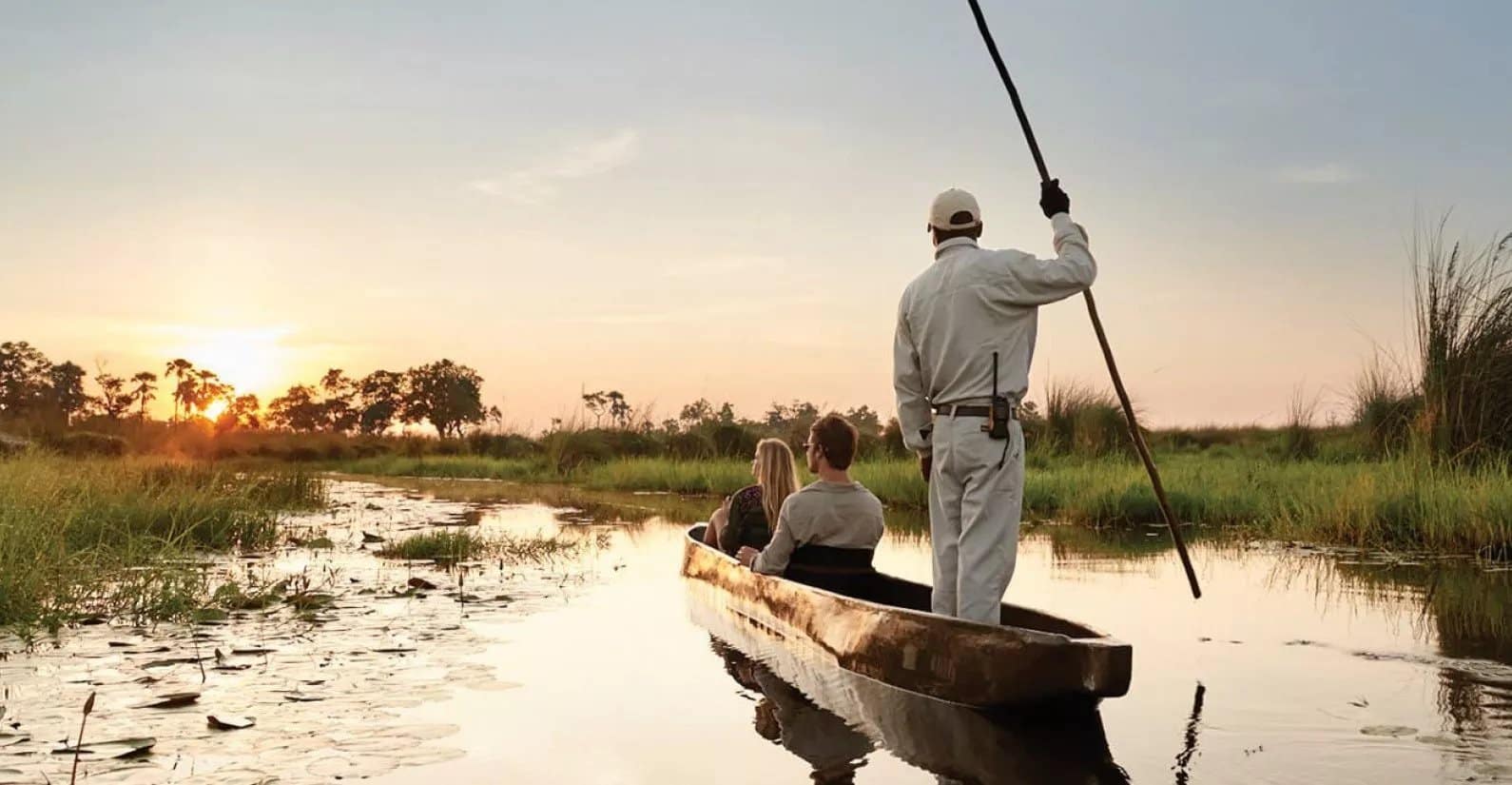 Mokoro safari in the Okavango Delta