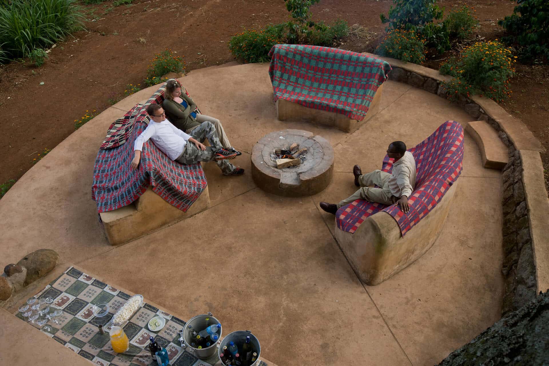 Tembo fire tales at Gibbs Farm