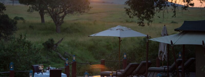 Elewana Sand River Sunset Deck