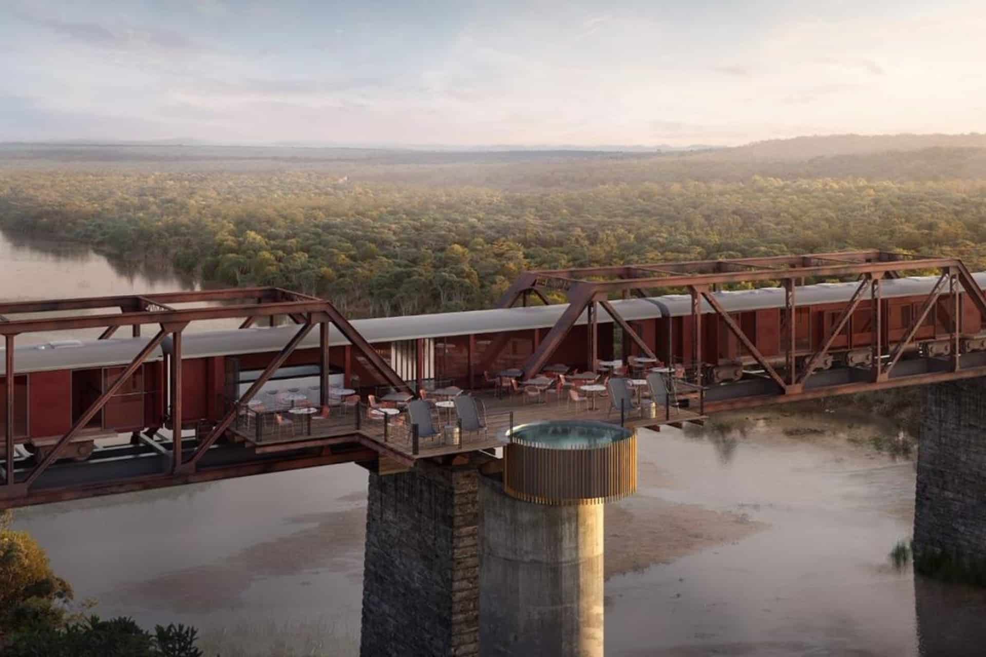 Kruger Shalati Lodge, one of the newer luxury lodges in Africa