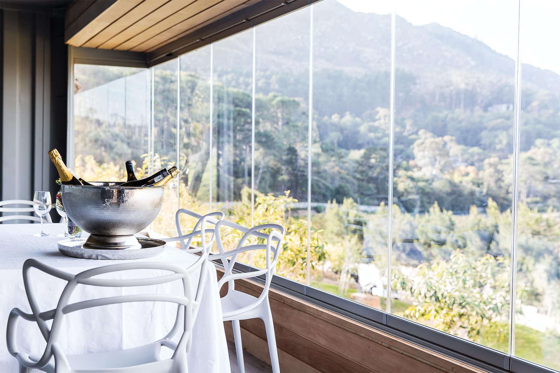 Beau Constantia fine dining restaurant in the Cape Winelands