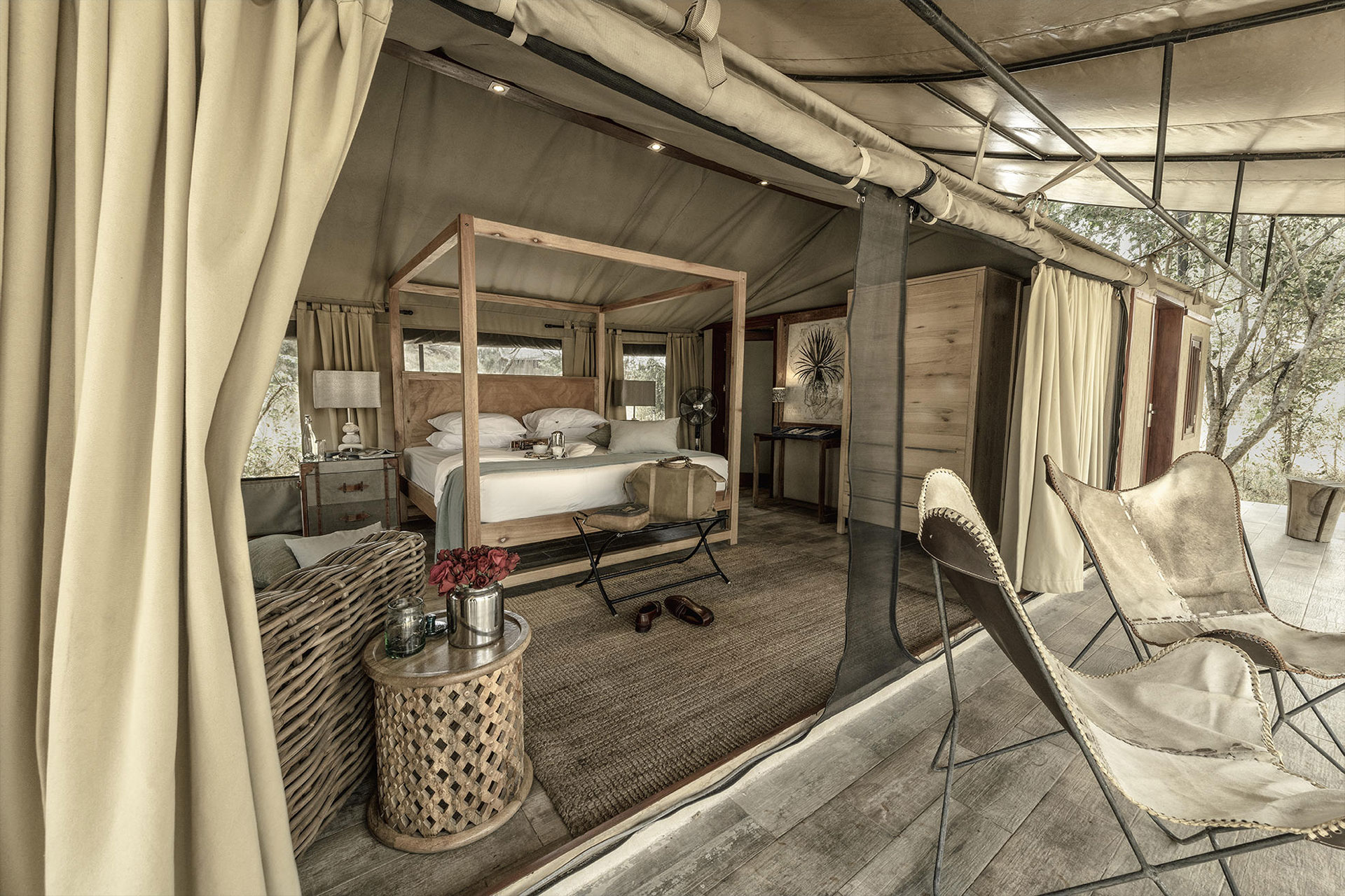 A bedroom interior at Nimali Tarangire