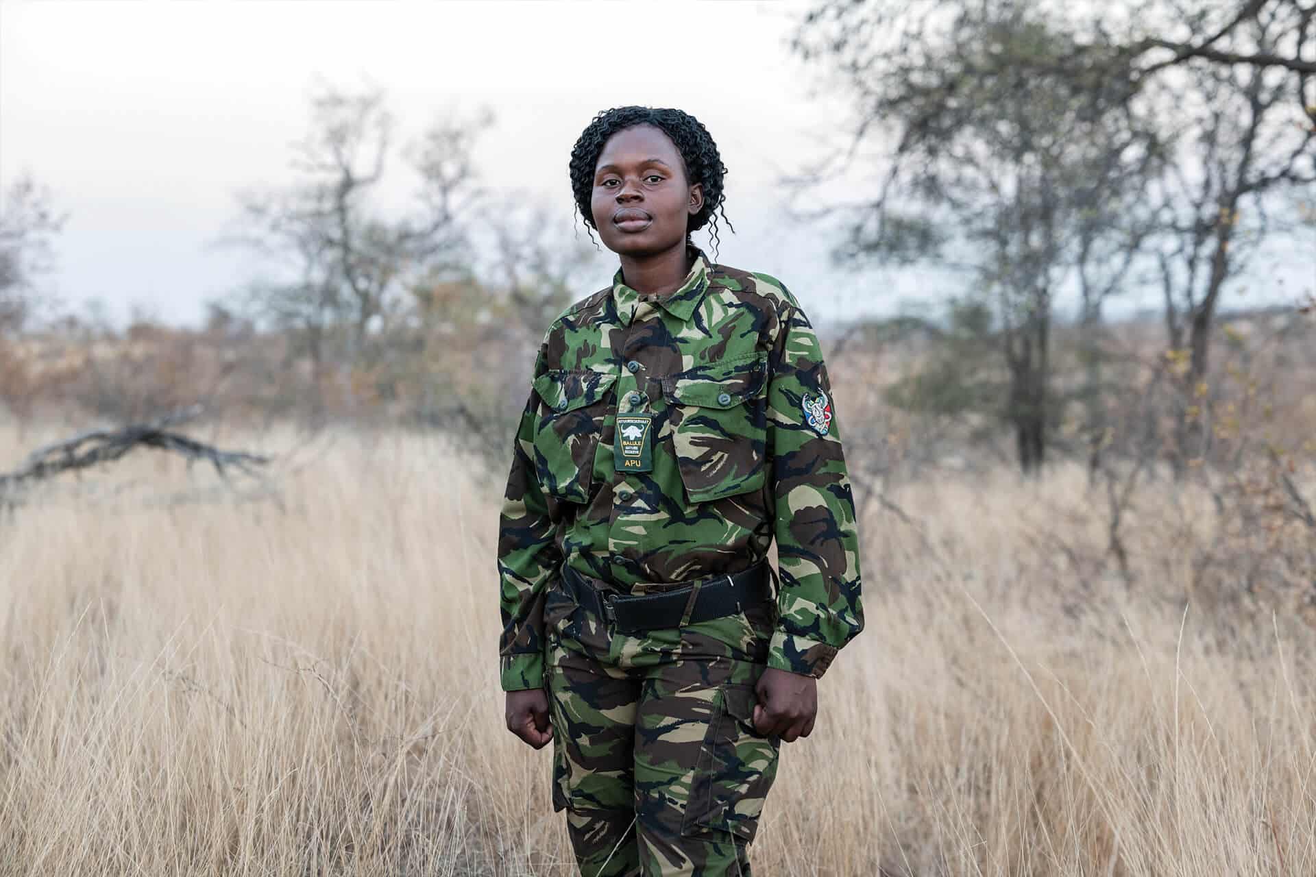 Cute Mhlongo Black Mamba Anti Poaching Unit Sergeant