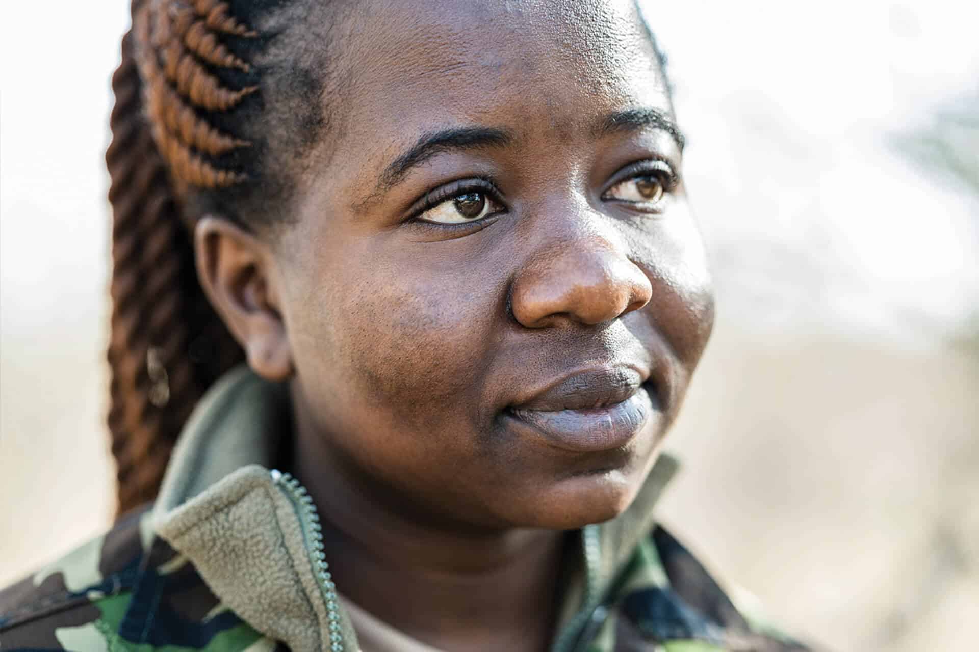 Goodness Mhlanga Black Mamba Anti Poaching Unit Sergeant