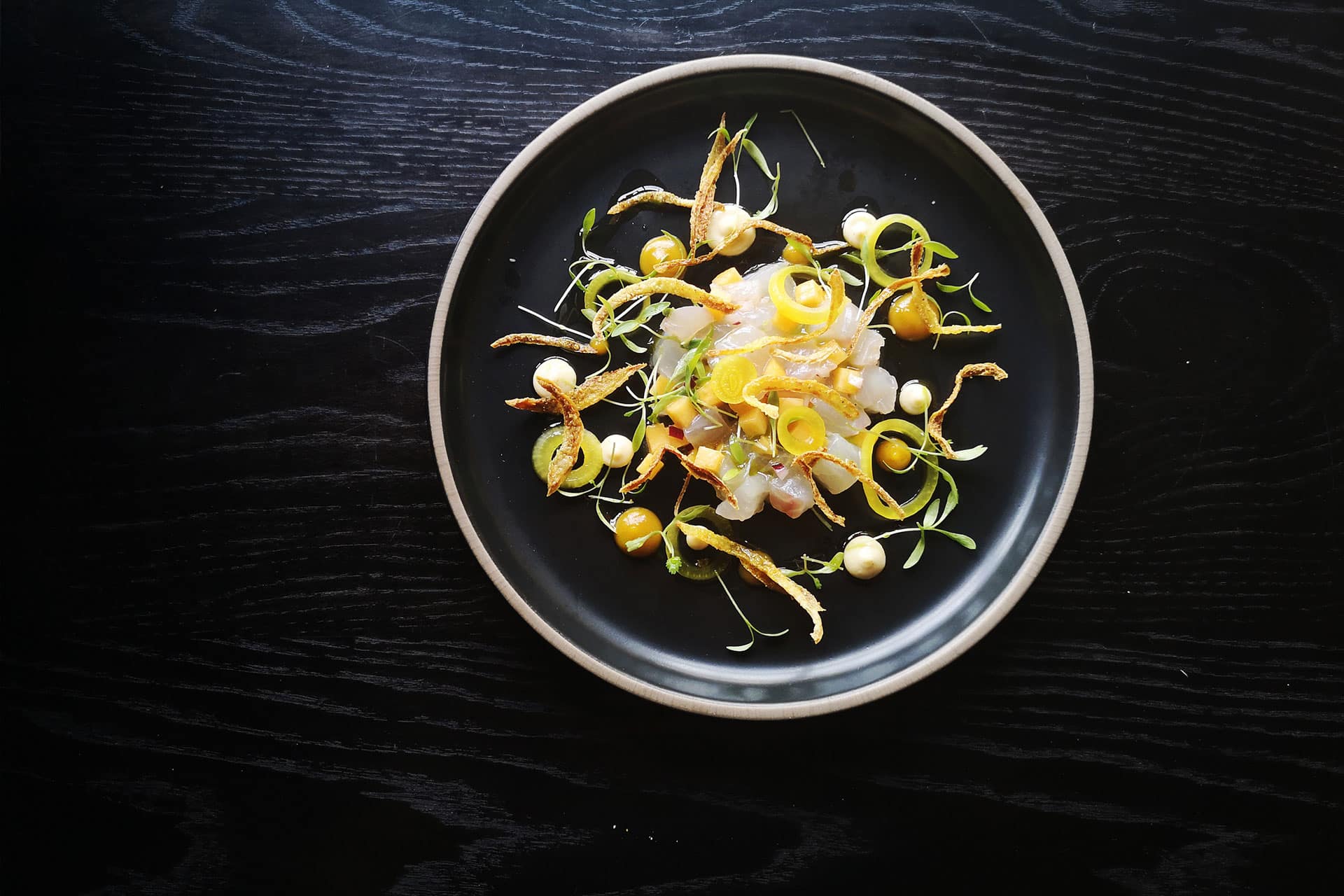 A plated dish at Belly of the Beast &ndash; one of the top 10 fine dining restaurants in Cape Town.