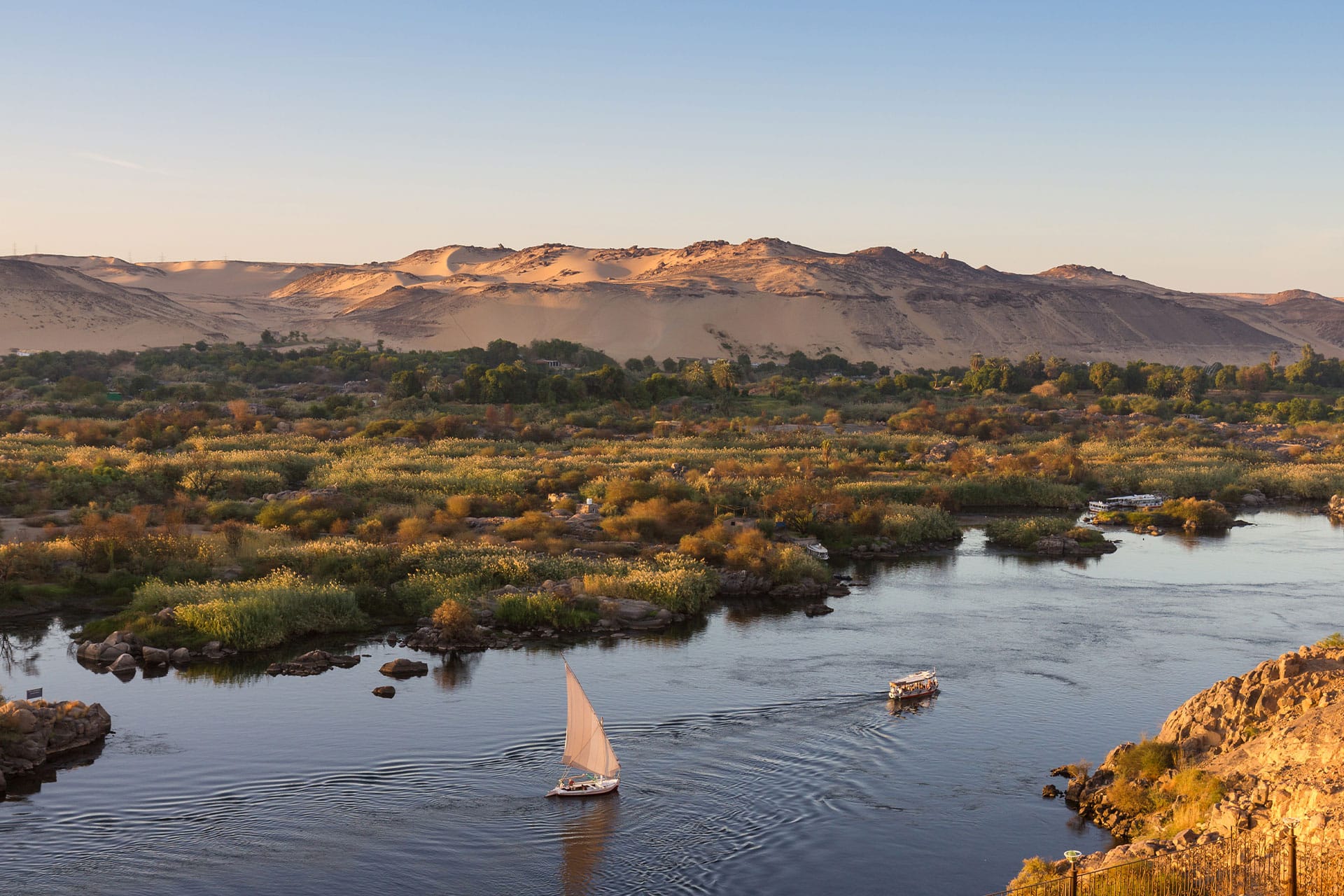 The Nile River &ndash; one of the top attractions in Egypt.