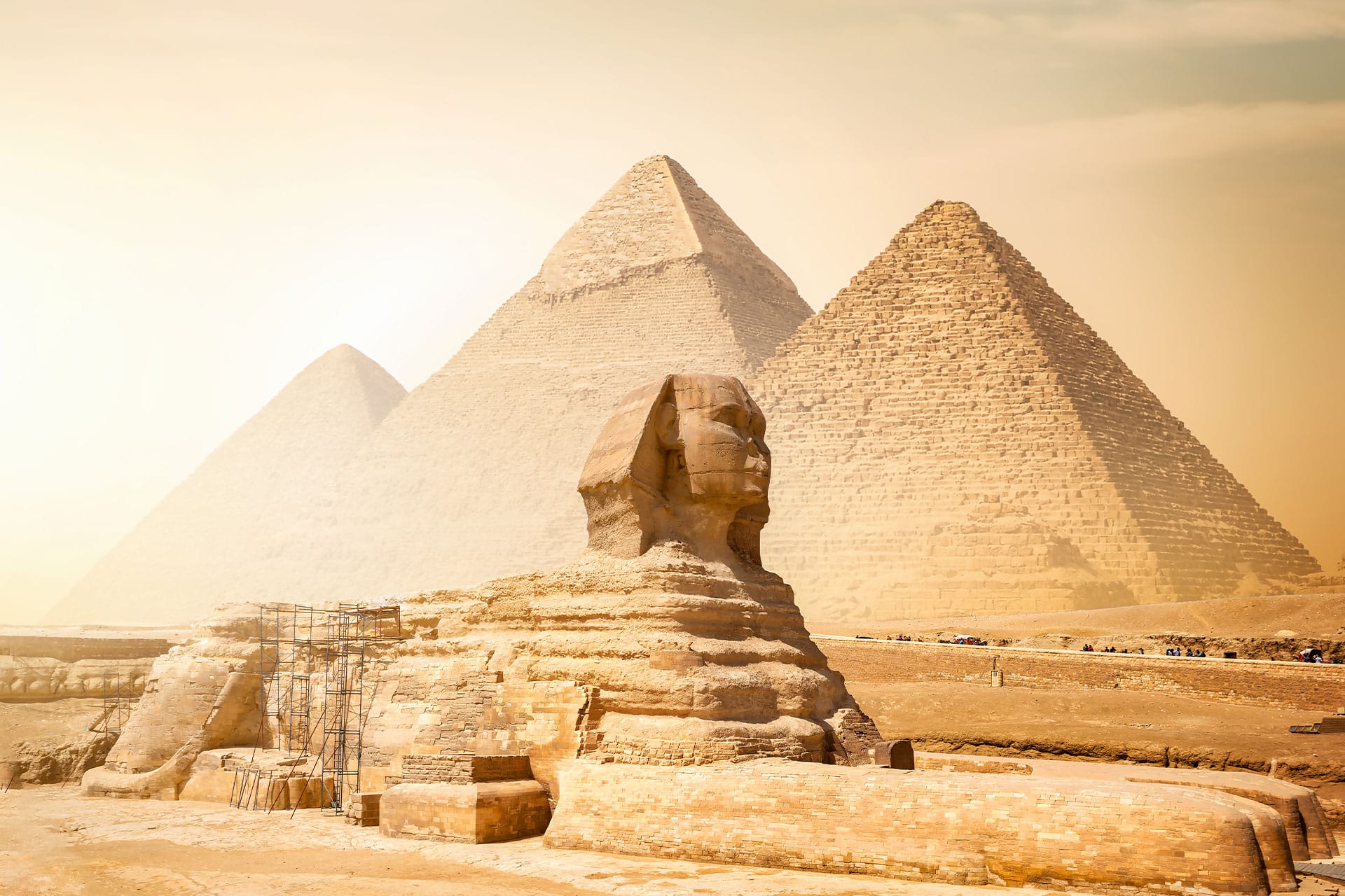 The Great Sphinx of Giza &ndash; one of the top attractions in Egypt.