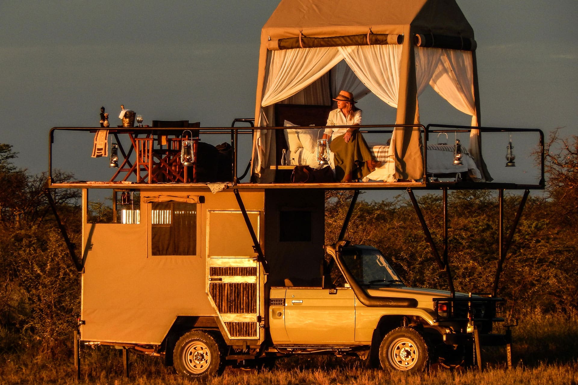 The Dream Cruiser at Onguma, Namibia