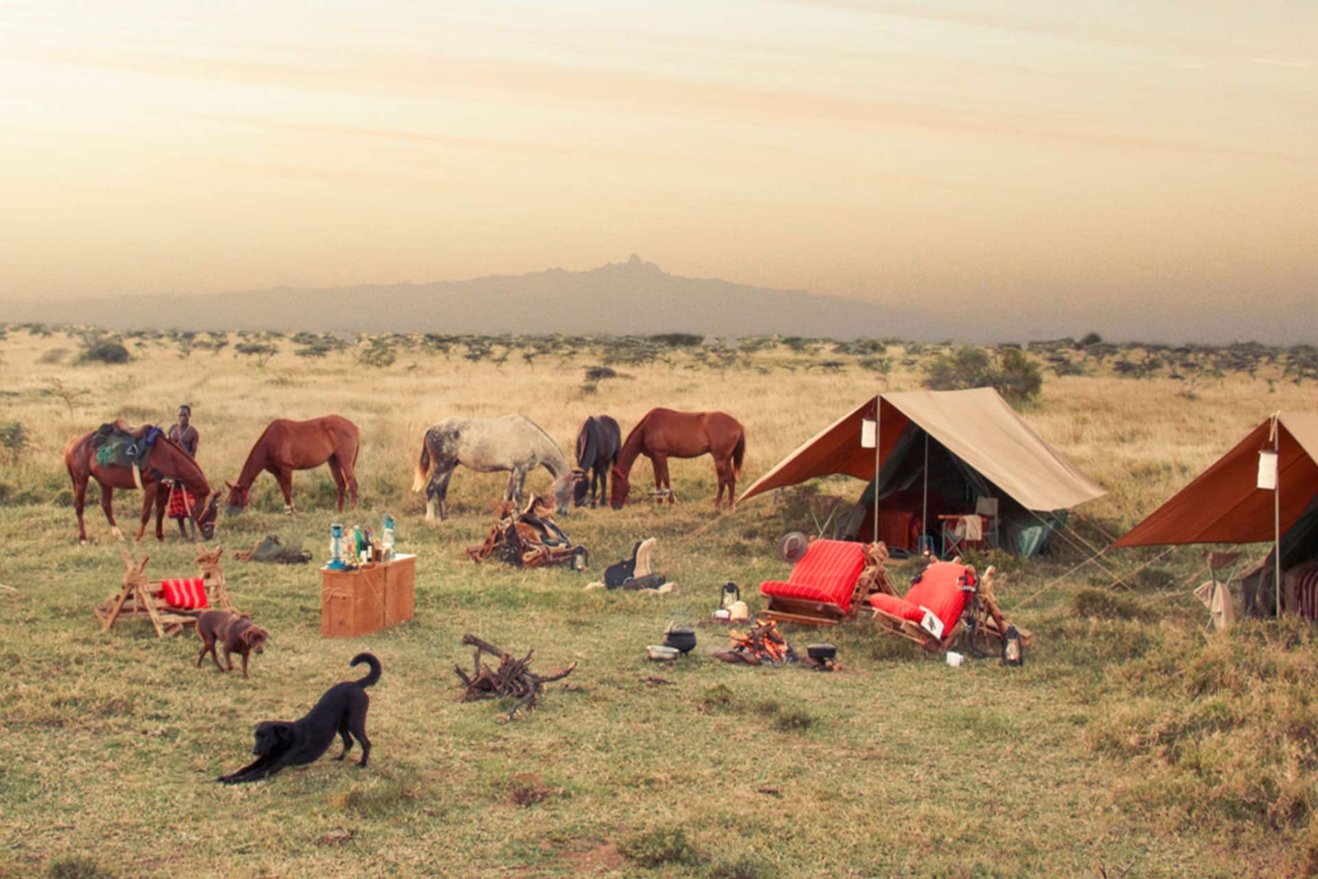 A horseback safari at Ol Malo Nomad Camp in Kenya &ndash; an African bucket list experience.