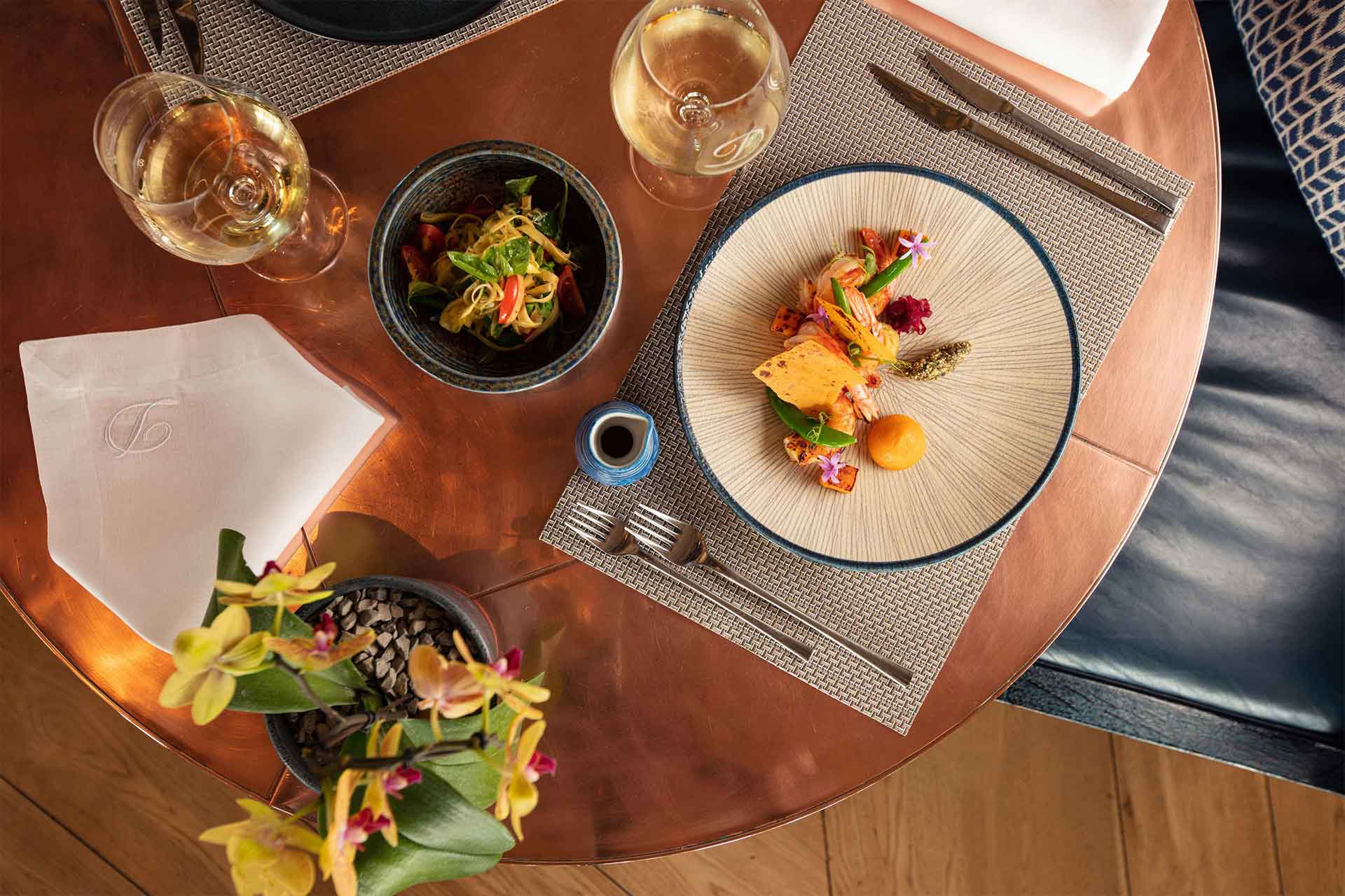 Fine wine and fine food at Delaire Graff Restaurant &ndash; one of the top Cape Winelands restaurants. 