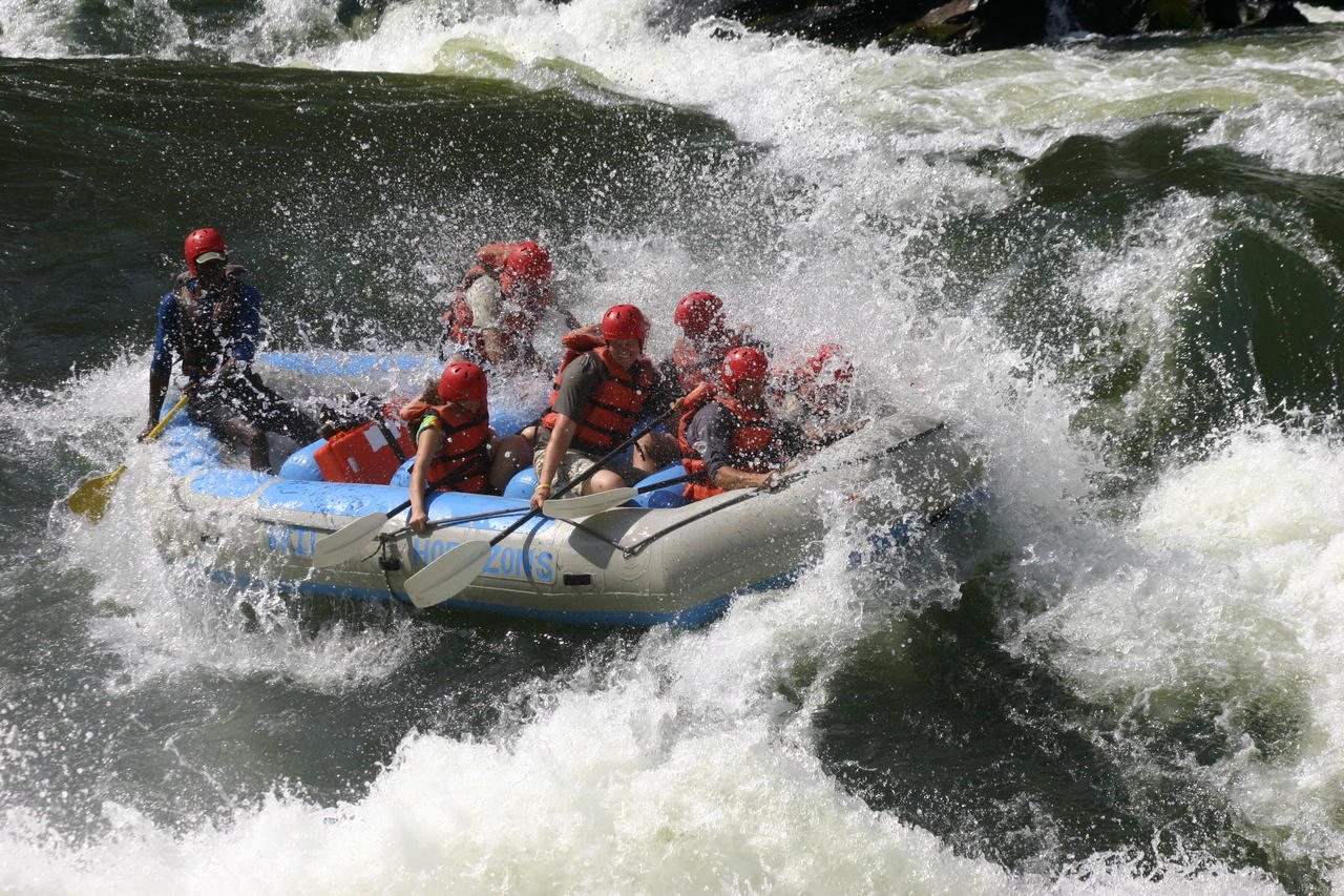 Enjoy the thrill of the Nile&rsquo;s white water rapids - an awesome activity along the Nile River in Uganda.