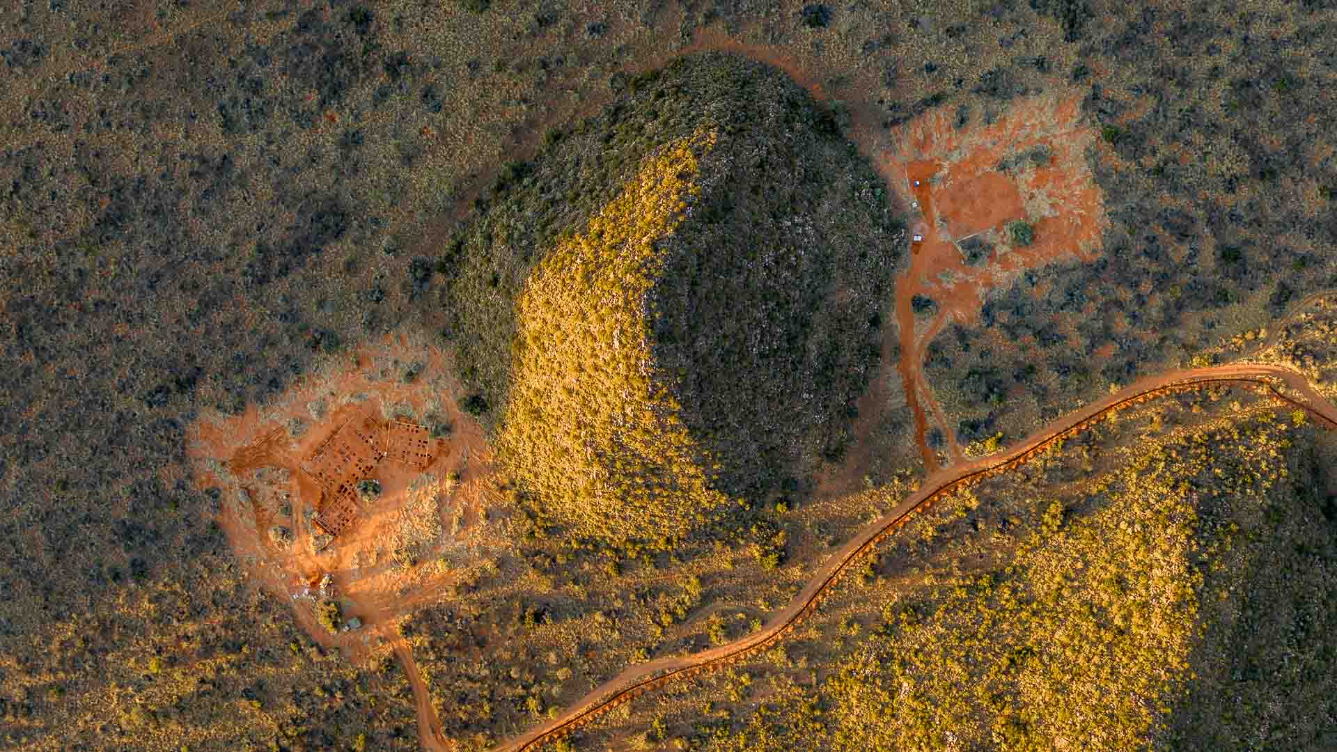 Ground plans of two camps at Tswalu Loapi in the Kalahari &ndash; one of the new African lodges opening in 2023. 