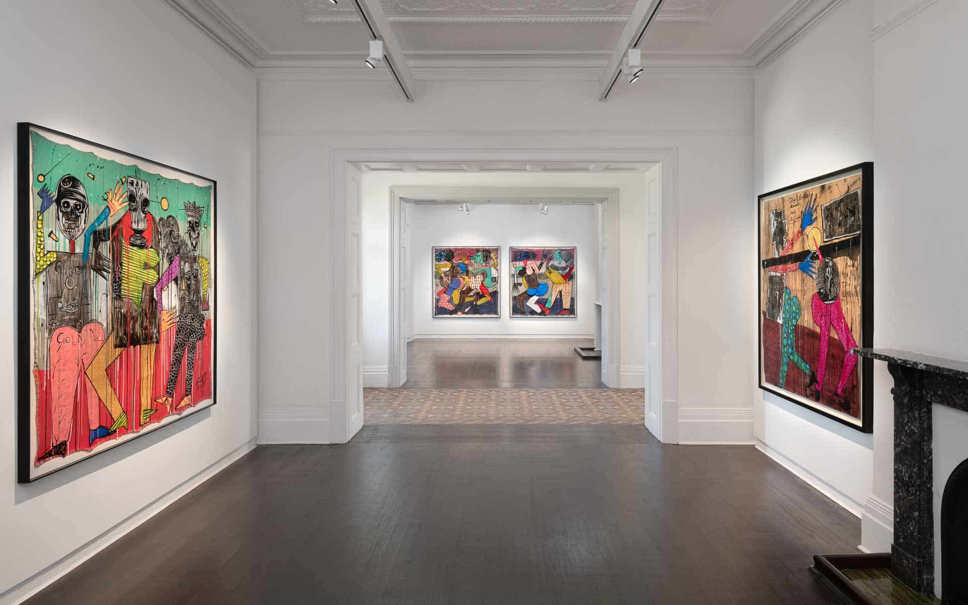 Art exhibition inside the Everard Read Gallery &ndash; one of the top art galleries in Cape Town. 