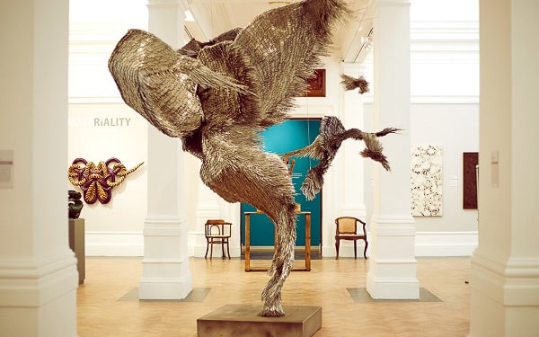 A sculpture at the Iziko South African National Gallery &ndash; one of the top art galleries in Cape Town.