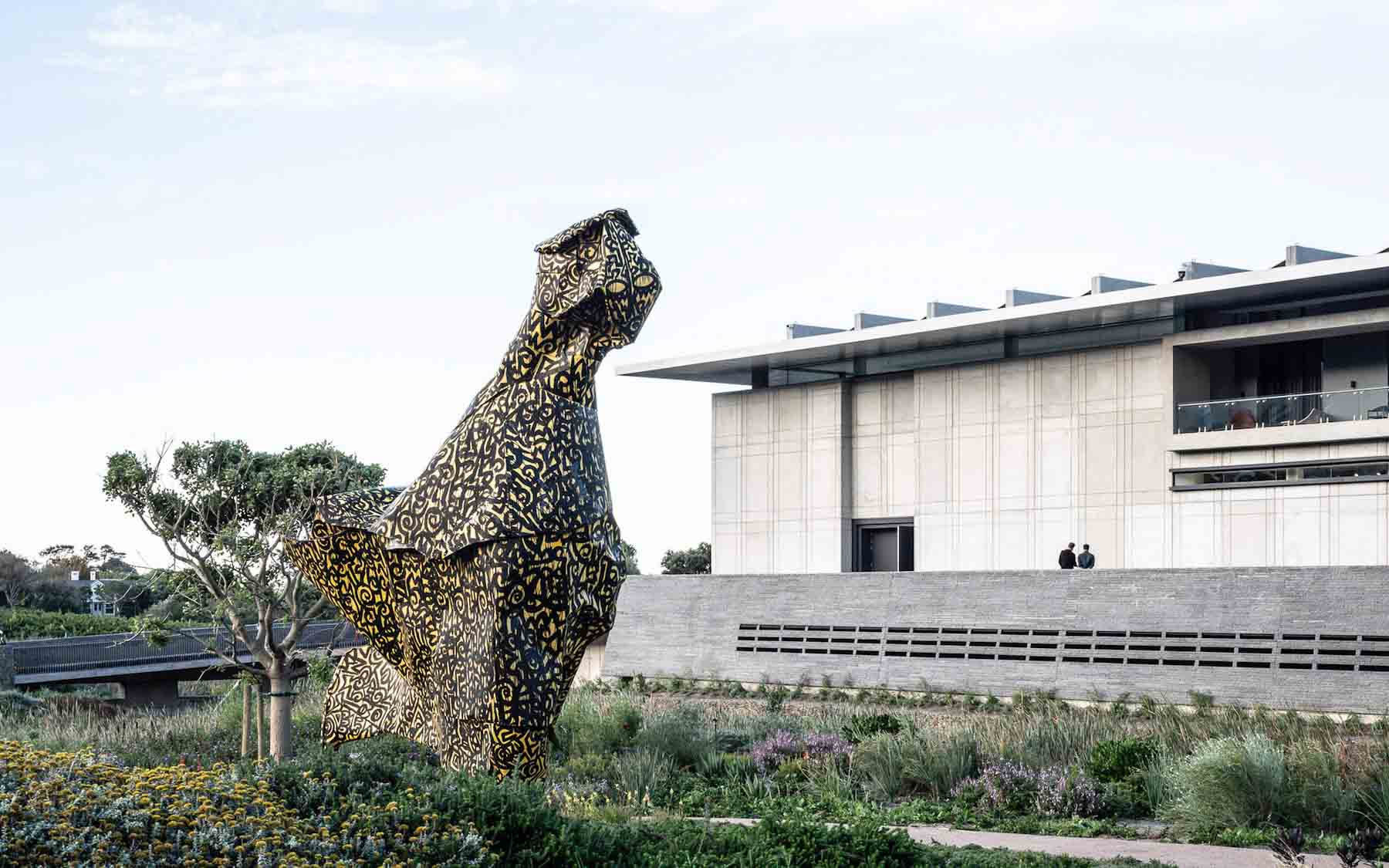 A sculpture in the Norval Foundation Sculpture Garden &ndash; one of the top art galleries in Cape Town. 
