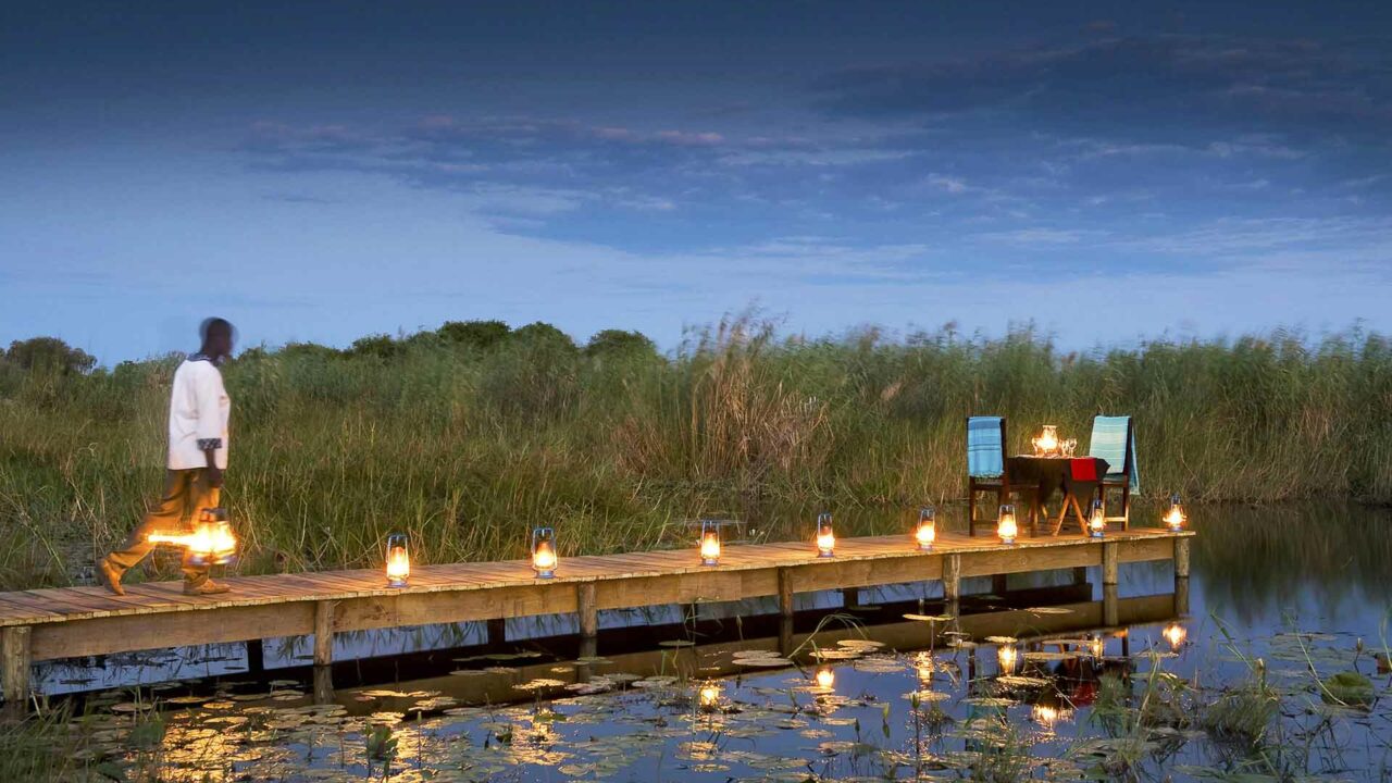 Victoria Falls to Botswana selinda-camp