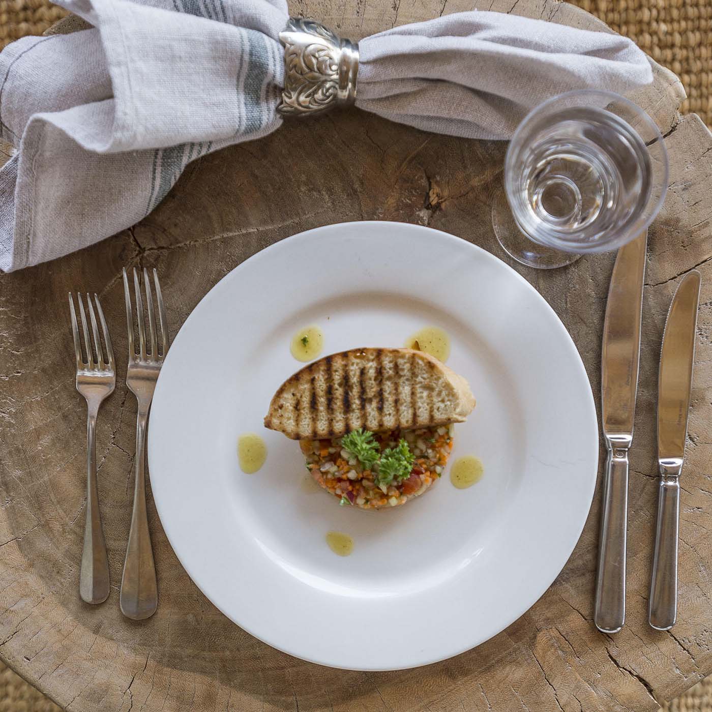 Travel Tanzania and enjoy a local plate of food.