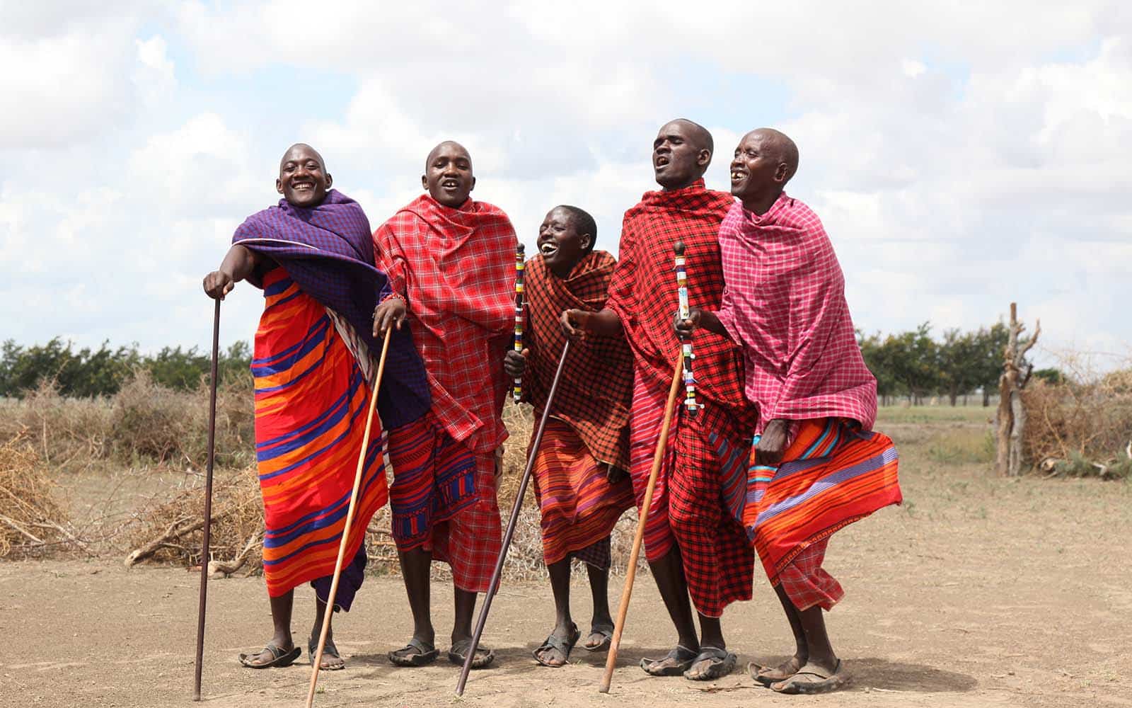 Maasai warriors &ndash; always respect local customs when you travel Tanzania.