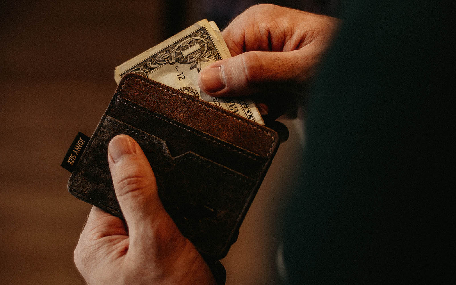 Travel Tanzania &ndash; local currency in a wallet