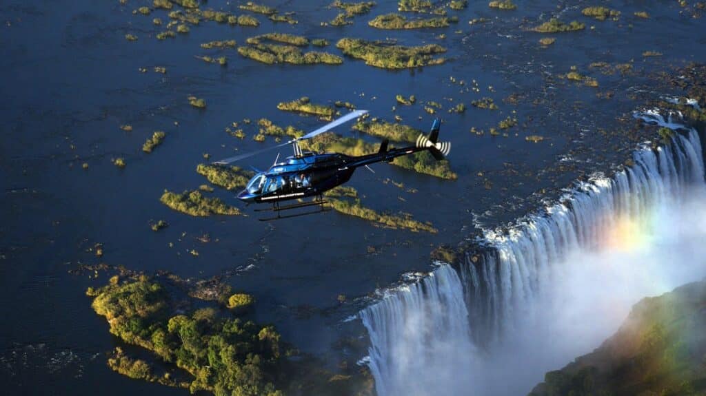 Helicopter safari adventure ideas with Ker & Downey Africa