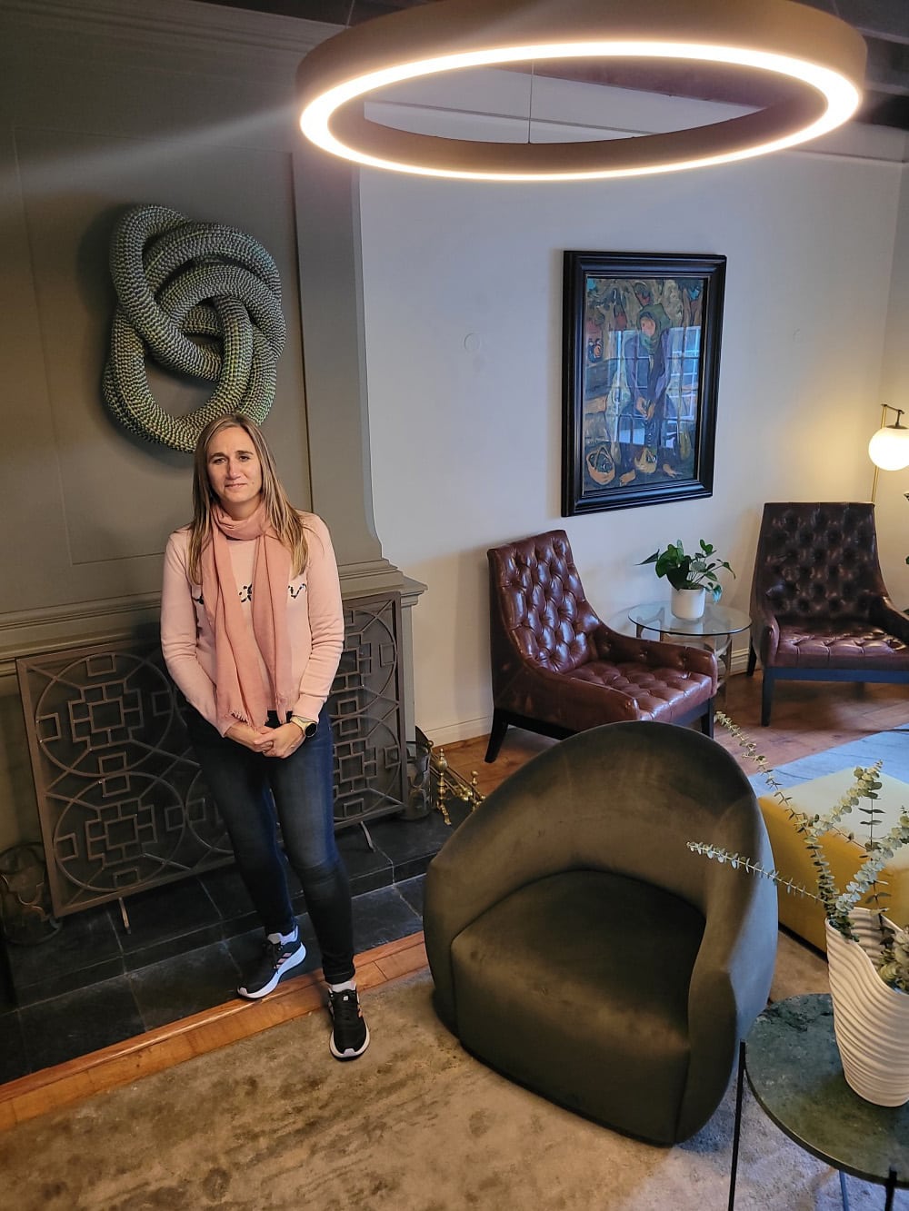 Lisa at Steenberg Hotel & Spa with Ker & Downey Africa