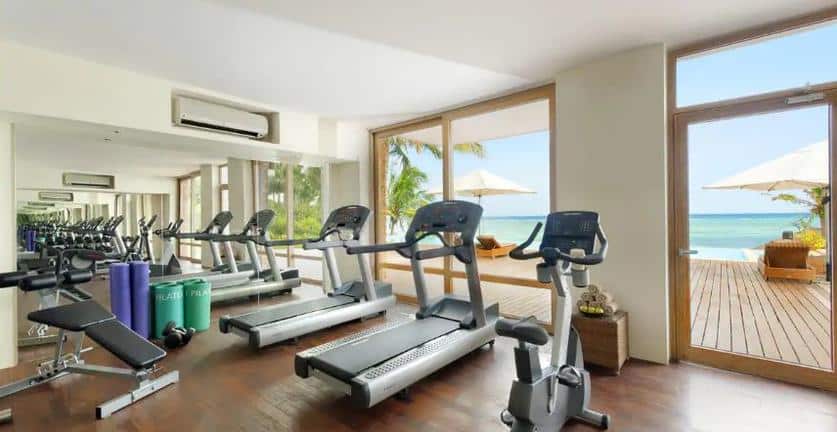 The lights at night on the jetty at Melia Zanzibar with Ker & Downey Africa